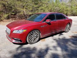 2017 Lincoln Continental Select for sale in Hueytown, AL