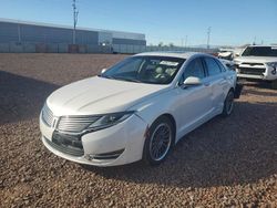 Lincoln mkz salvage cars for sale: 2016 Lincoln MKZ