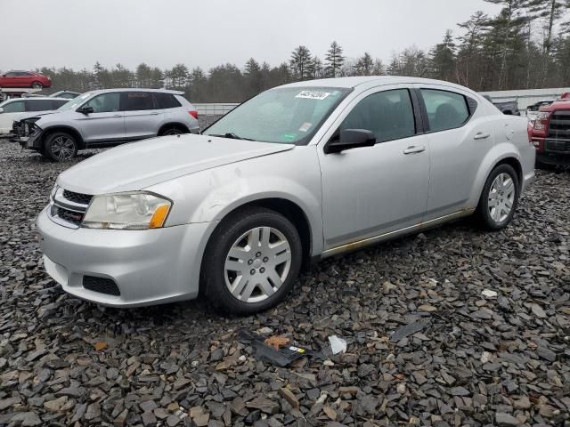 2012 Dodge Avenger SE