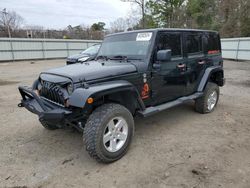 Jeep Wrangler salvage cars for sale: 2012 Jeep Wrangler Unlimited Sahara