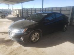 Salvage cars for sale at Anthony, TX auction: 2020 Hyundai Elantra SEL