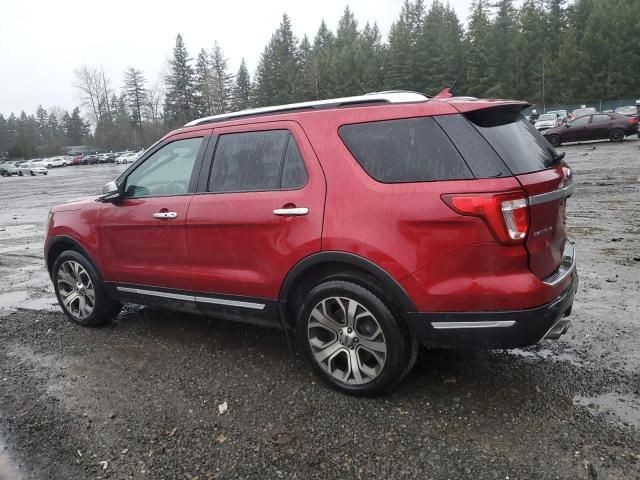 2019 Ford Explorer Platinum