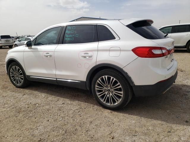 2017 Lincoln MKX Reserve