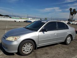 Honda salvage cars for sale: 2005 Honda Civic LX