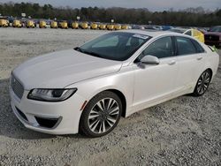 Salvage cars for sale from Copart Ellenwood, GA: 2017 Lincoln MKZ Hybrid Reserve