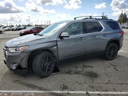 Chevrolet salvage cars for sale: 2021 Chevrolet Traverse LT