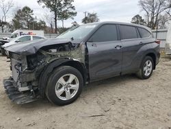 Salvage cars for sale from Copart Hampton, VA: 2023 Toyota Highlander Hybrid LE