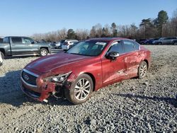 Vehiculos salvage en venta de Copart Mebane, NC: 2016 Infiniti Q50 Base