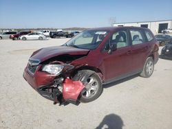 Salvage cars for sale from Copart Kansas City, KS: 2017 Subaru Forester 2.5I