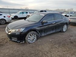 Salvage cars for sale at Kansas City, KS auction: 2013 Honda Accord EX
