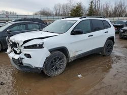 Jeep Cherokee Sport salvage cars for sale: 2016 Jeep Cherokee Sport