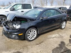 Salvage cars for sale from Copart Cudahy, WI: 2012 Volkswagen EOS Komfort