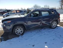 Salvage cars for sale from Copart London, ON: 2014 Jeep Cherokee Latitude