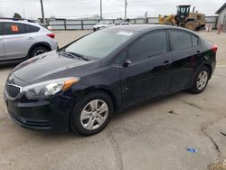 KIA salvage cars for sale: 2016 KIA Forte LX