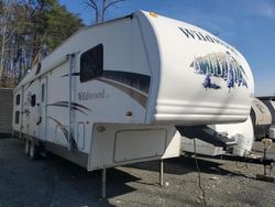 Salvage cars for sale from Copart Waldorf, MD: 2007 Wildcat RV