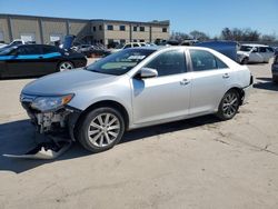 Salvage cars for sale from Copart Wilmer, TX: 2012 Toyota Camry Base