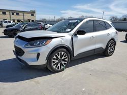 Salvage cars for sale at Wilmer, TX auction: 2020 Ford Escape SE Sport