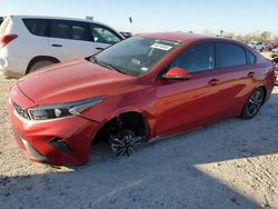 Salvage cars for sale at Houston, TX auction: 2023 KIA Forte LX