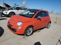 Fiat Vehiculos salvage en venta: 2016 Fiat 500 Lounge