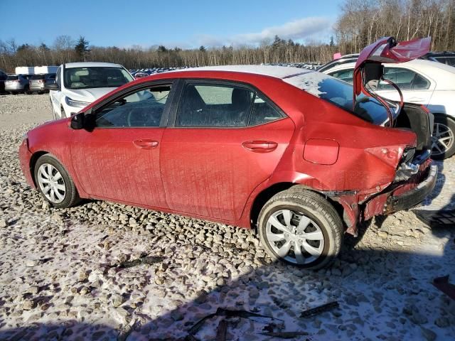 2016 Toyota Corolla L