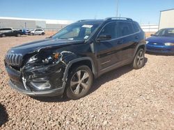 Salvage cars for sale from Copart Phoenix, AZ: 2019 Jeep Cherokee Limited