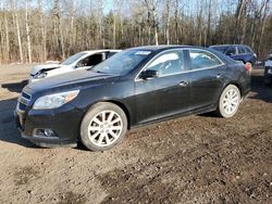 Salvage cars for sale from Copart Bowmanville, ON: 2013 Chevrolet Malibu 2LT