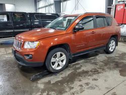 Salvage cars for sale at Ham Lake, MN auction: 2012 Jeep Compass Latitude