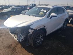 Salvage cars for sale from Copart Elgin, IL: 2016 Lexus NX 200T Base