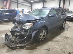 Vehiculos salvage en venta de Copart West Mifflin, PA: 2016 Chevrolet Equinox LT