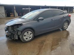 Carros salvage a la venta en subasta: 2016 KIA Forte LX