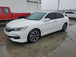 Salvage cars for sale from Copart Farr West, UT: 2016 Honda Accord EXL