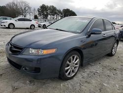 Acura salvage cars for sale: 2007 Acura TSX