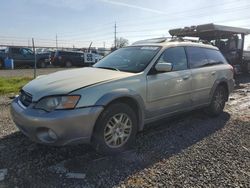 Salvage cars for sale from Copart Eugene, OR: 2005 Subaru Legacy Outback 2.5I Limited
