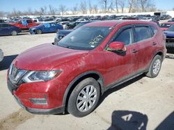 Salvage cars for sale at Bridgeton, MO auction: 2017 Nissan Rogue S