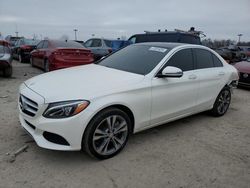 Mercedes-Benz salvage cars for sale: 2016 Mercedes-Benz C 300 4matic