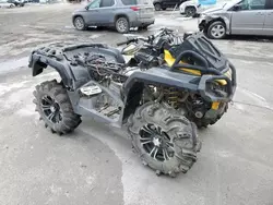 Salvage motorcycles for sale at Duryea, PA auction: 2014 Can-Am Outlander 1000 X MR