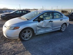 Honda Civic DX Vehiculos salvage en venta: 2007 Honda Civic DX