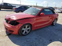 BMW 1 Series salvage cars for sale: 2011 BMW 128 I