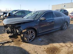 Salvage cars for sale at Woodhaven, MI auction: 2017 Volkswagen Passat R-Line