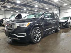 GMC Acadia DEN Vehiculos salvage en venta: 2017 GMC Acadia Denali