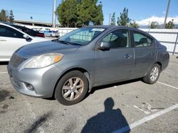 Salvage cars for sale from Copart Rancho Cucamonga, CA: 2012 Nissan Versa S