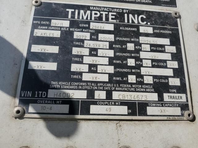 2012 Timpte Trailer