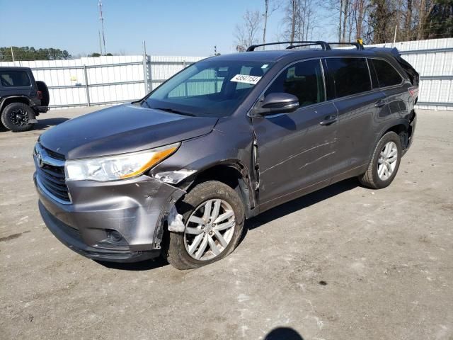 2014 Toyota Highlander LE