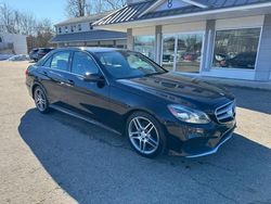 Salvage cars for sale at North Billerica, MA auction: 2014 Mercedes-Benz E 350 4matic