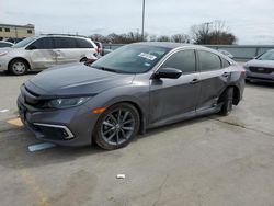 Vehiculos salvage en venta de Copart Wilmer, TX: 2019 Honda Civic EX