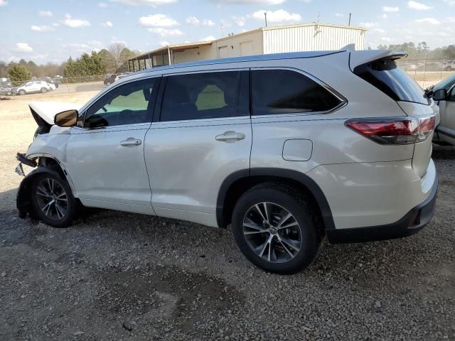 2016 Toyota Highlander XLE