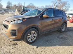 Vehiculos salvage en venta de Copart Wichita, KS: 2017 KIA Sportage LX