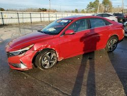 Salvage cars for sale from Copart Montgomery, AL: 2023 Hyundai Elantra Limited