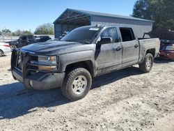Salvage trucks for sale at Midway, FL auction: 2017 Chevrolet Silverado K1500 LT