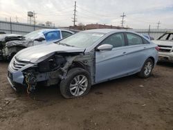Salvage cars for sale at Chicago Heights, IL auction: 2013 Hyundai Sonata GLS